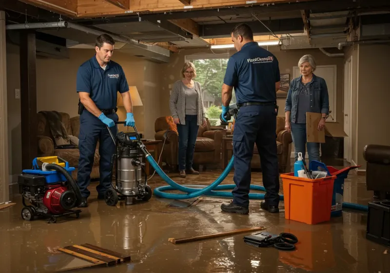 Basement Water Extraction and Removal Techniques process in DuBois, PA